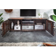 TV-skrinka 40282 150cm Relief Drevo Palisander