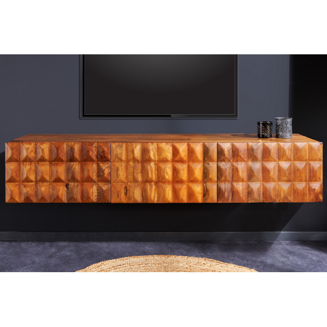 TV-skrinka 43351 Vulcano 160cm Drevo Mango