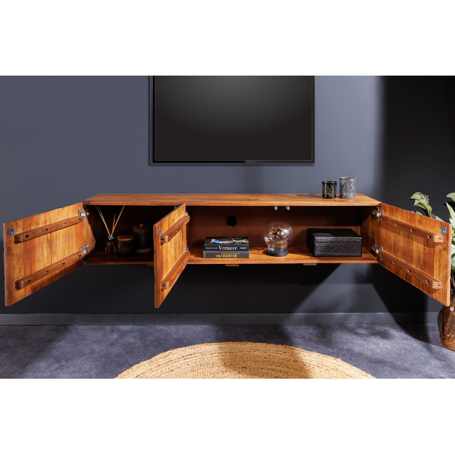 TV-skrinka 43351 Vulcano 160cm Drevo Mango