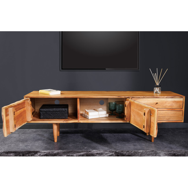 TV-skrinka 43736 Alpine 145cm Drevo Acacia Honey