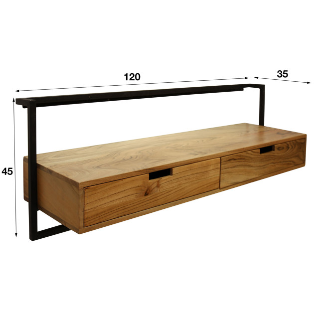 TV-skrinka 25-97 Air 120cm Drevo Acacia