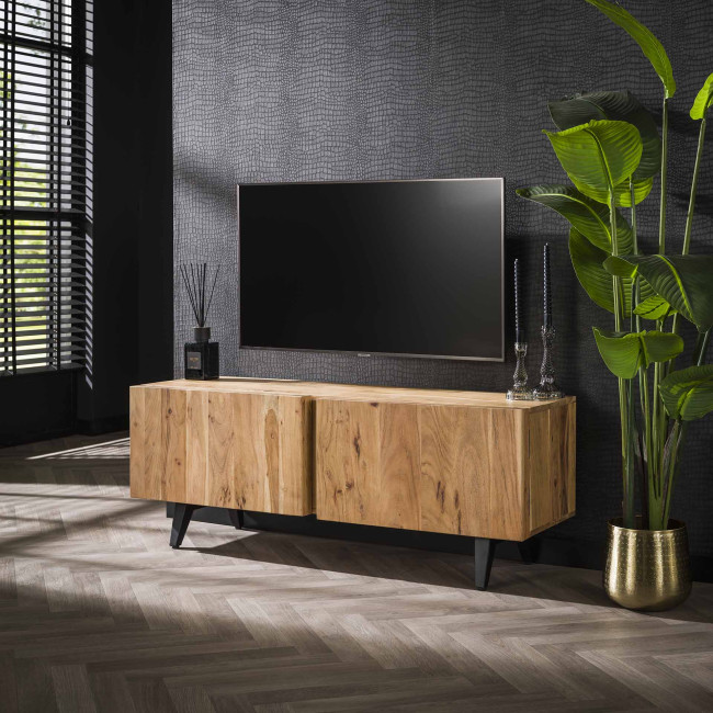 TV-skrinka 28-50 Block 135cm Drevo Acacia