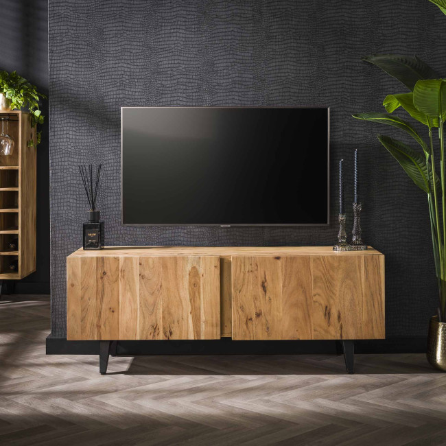 TV-skrinka 28-50 Block 135cm Drevo Acacia